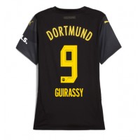 Camisa de time de futebol Borussia Dortmund Serhou Guirassy #9 Replicas 2º Equipamento Feminina 2024-25 Manga Curta